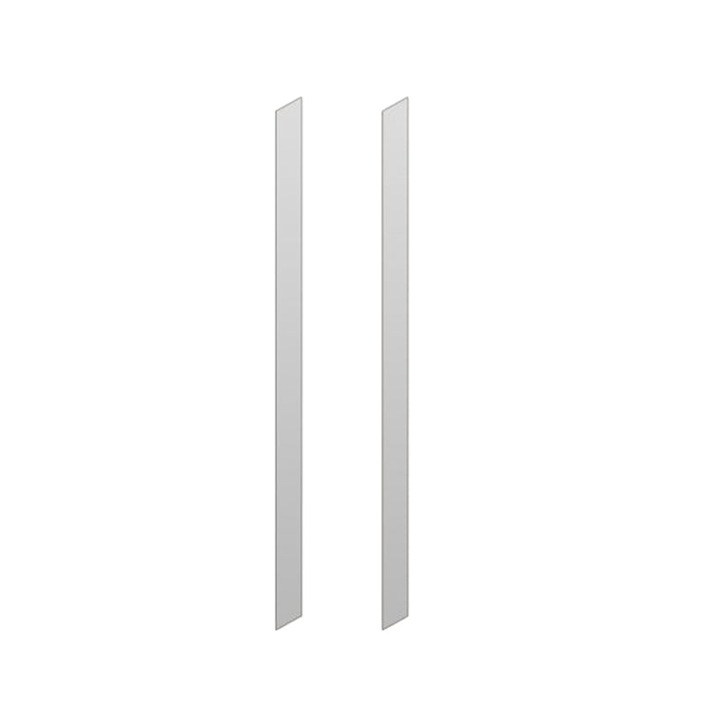 PL Portray Cabinet Side - Wall Mount - 70" Aluminum/Glass/Polished
