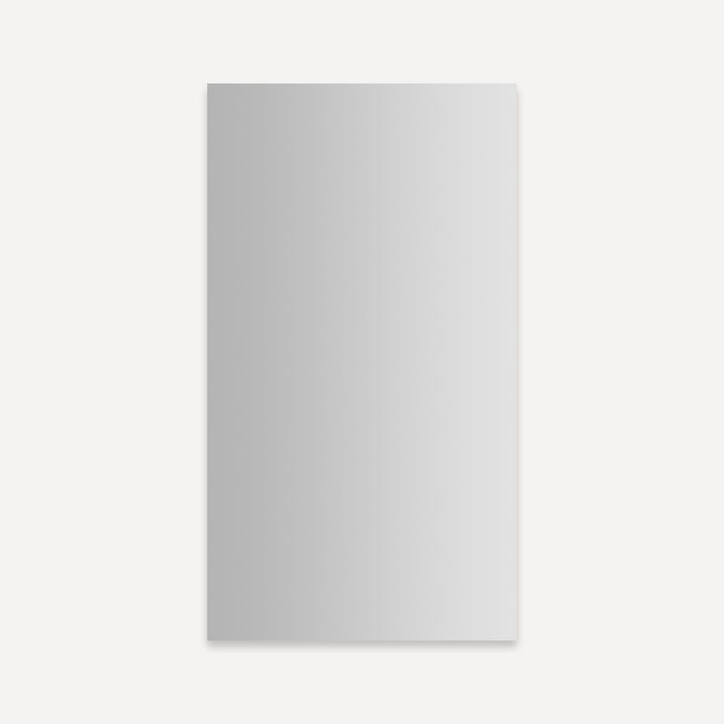 R3 Series Polished Edge and Reversible Hinge Medicine Cabinet - Wall Mount - 20W x 36H" Aluminum/Satin