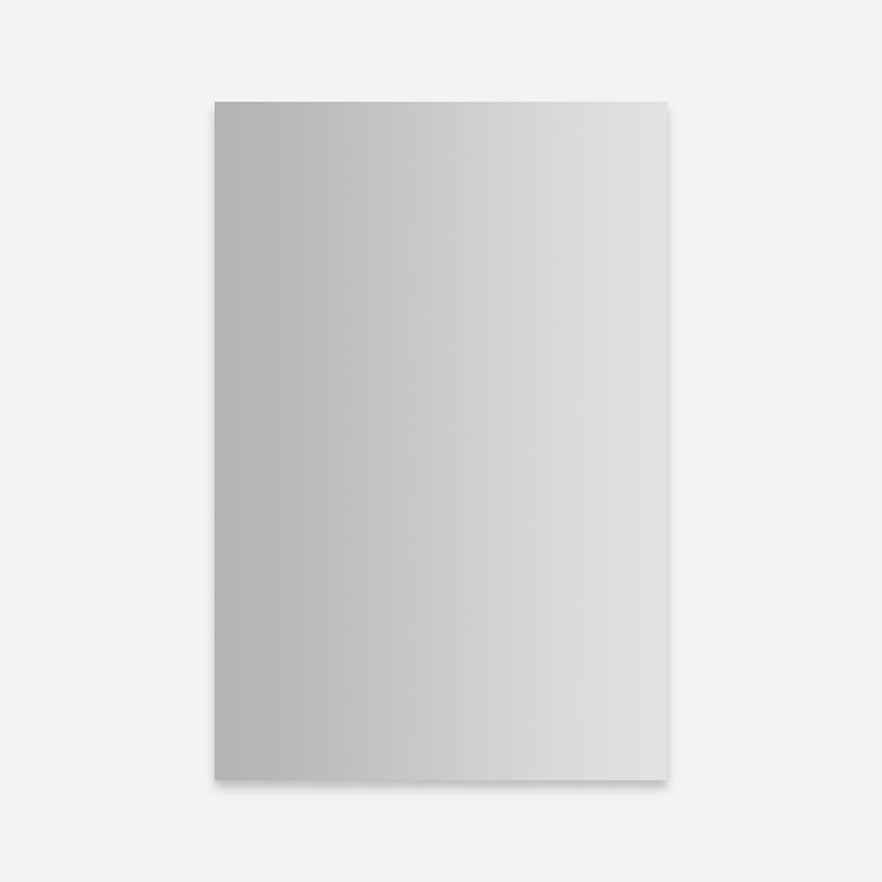 R3 Series Polished Edge and Reversible Hinge Medicine Cabinet - Wall Mount - 24W x 36H" Aluminum/Satin