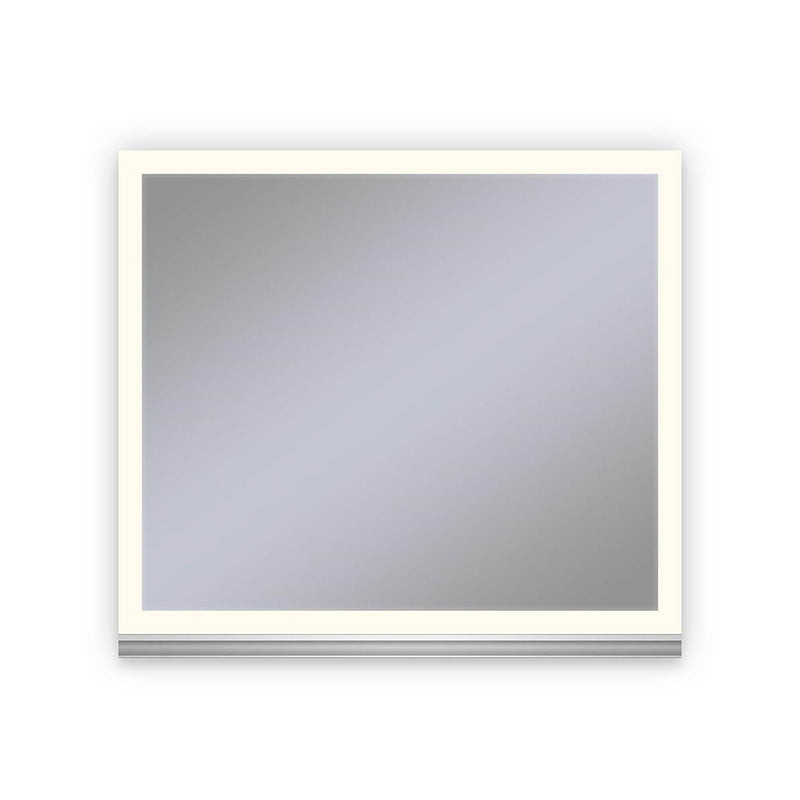 Uplift Tech Perimeter Lit Medicine Cabinet - Wall Mount - 30W x 27H" Aluminum/Aluminum