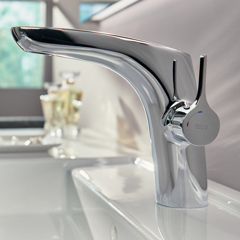 Insignia Bathroom Faucet - Single Hole - 7" Brass/Brushed Gold