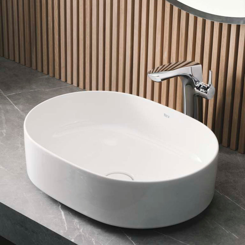 Insignia Cold Start Bathroom Faucet - Vessel - 10" Brass/Polished Chrome