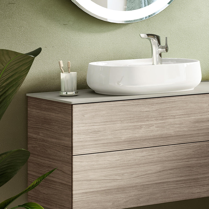 Beyond Bathroom Sink - Vessel - 23" Fineceramic/Glossy White - Last Unit Special Offer