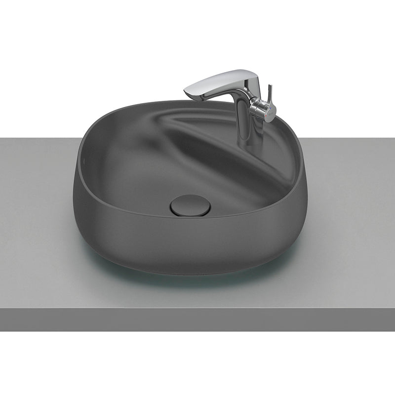 Beyond Bathroom Sink - Vessel - 18" Fineceramic/Matte Onyx