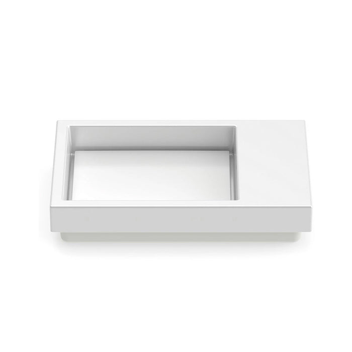 Horizon Skyline Left Bathroom Sink - Vessel - 24" Ceramic/White