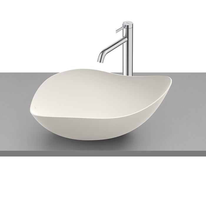 Ohtake Bathroom Sink - Vessel - 22" Ceramic/Beige