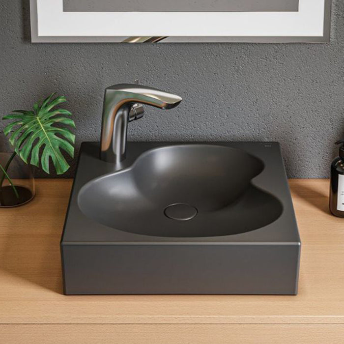 Ohtake Bathroom Sink - Vessel - 17" Ceramic/Coffee