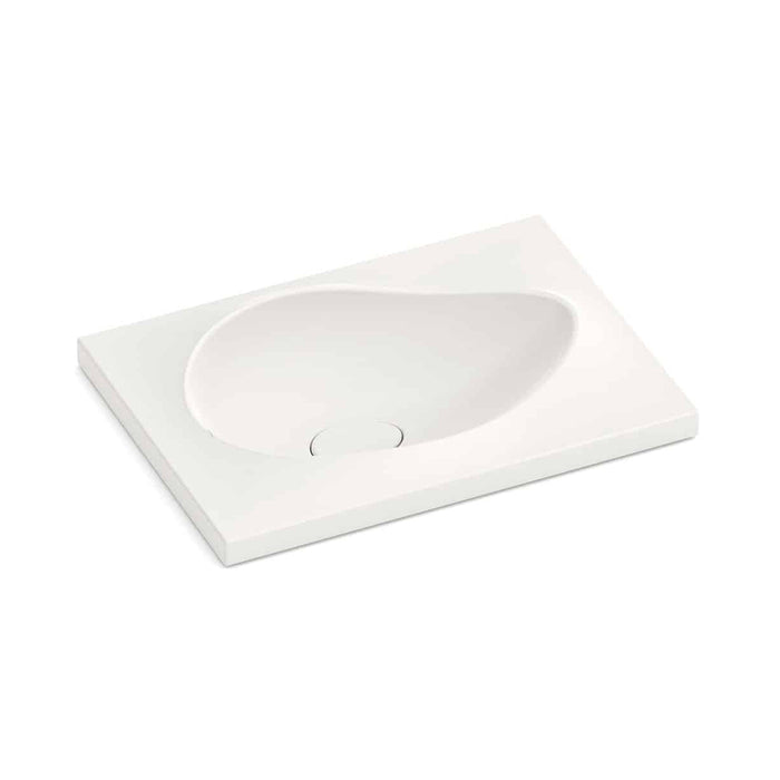 Ohtake Bathroom Sink - Vessel - 25" Ceramic/Beige