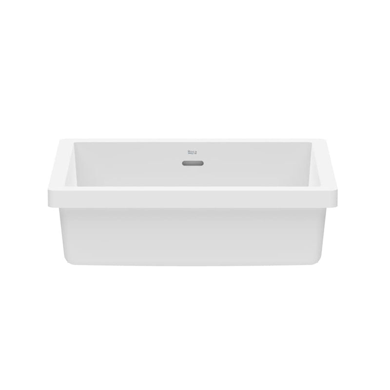 Sofia Rectangular Bathroom Sink - Under Mount - 20" Ceramic/White