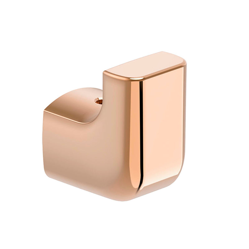 Tempo Single Hook - Wall Mount - 1" Brass/Brushed Gold