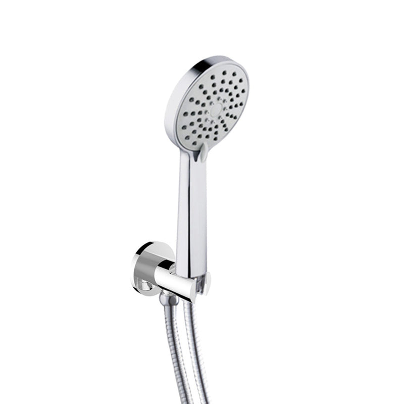 Metro 2-Way Pressure Balance Trim Complete Shower Set - Wall Mount - 06" Brass/Polished Chrome