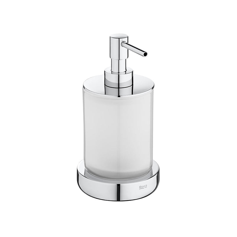 Tempo Bathroom Accessories Set - Free Standing - Brass/Polished Chrome