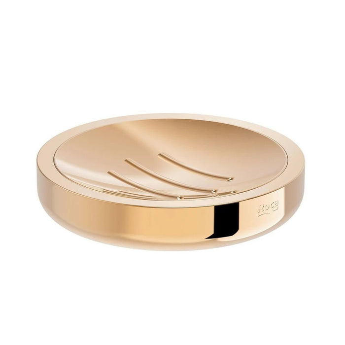 Tempo Soap Dish - Free Standing - 5" Brass/Brushed Gold