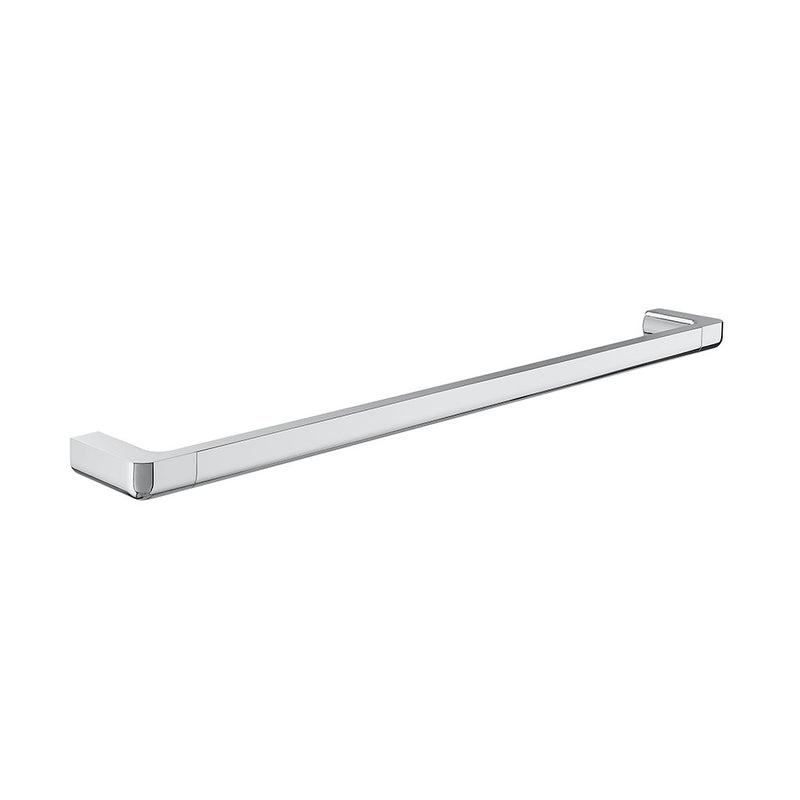 Tempo Single Towel Bar - Wall Mount - 24" Brass/Polished Chrome