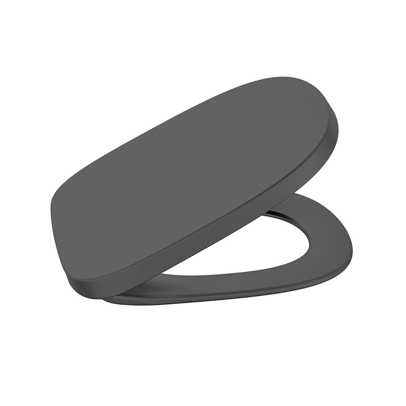 Beyond Rimless Complete Toilet with In-Wall PL7 Dual Flush Plate - Wall Mount - 15" Vitreous China/Onyx