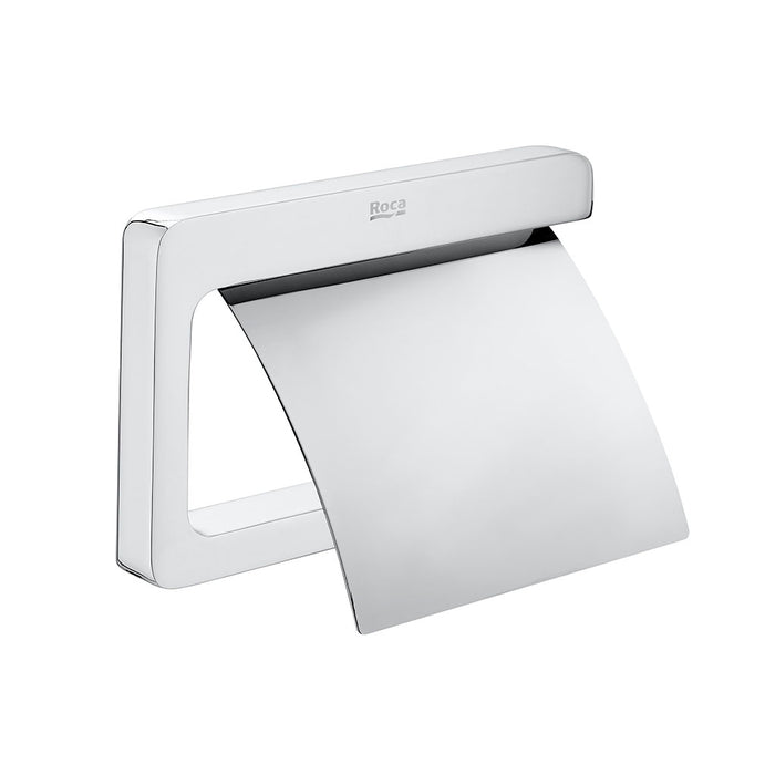 Tempo Toilet Paper Holder - Wall Mount - 6" Brass/Polished Chrome