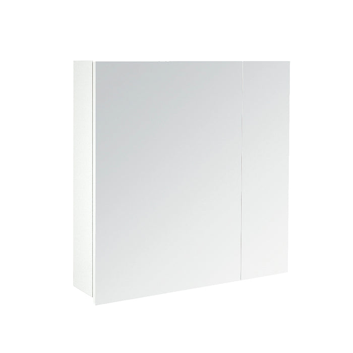 Nika Square Medicine Cabinet - Wall Mount - 24" Glass/White