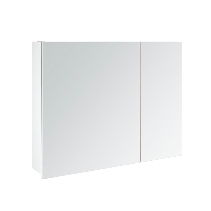 Nika Square Medicine Cabinet - Wall Mount - 32" Glass/White