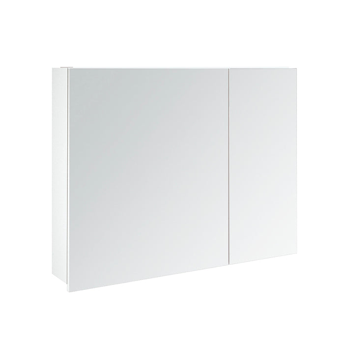 Nika Square Medicine Cabinet - Wall Mount - 32" Glass/White