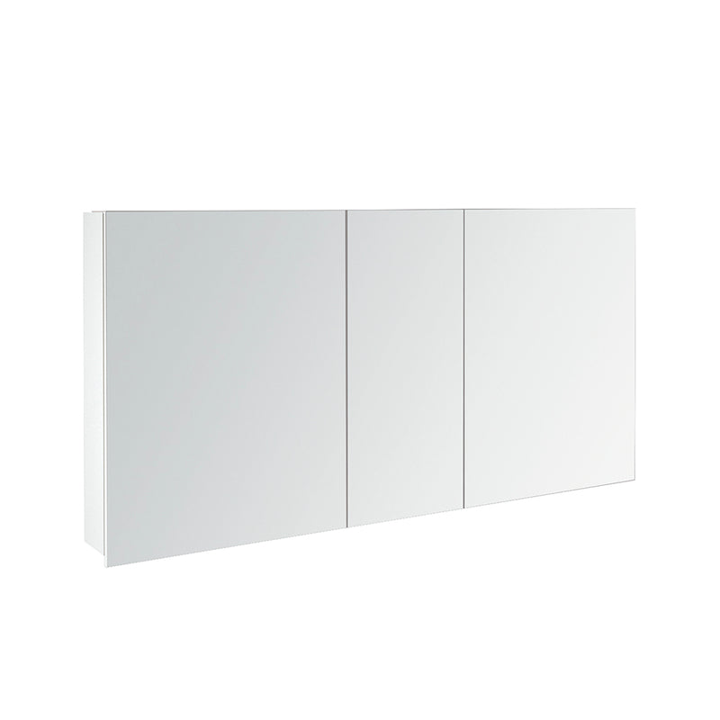Nika Square Medicine Cabinet - Wall Mount - 48" Glass/White