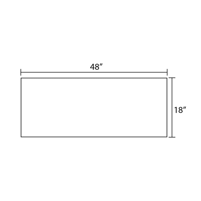 Logika 2 Drawers And 1 Wardrobe Bathroom Vanity with Mineral Countertop - Wall Mount - 48" Mdf/Matt White/Inox