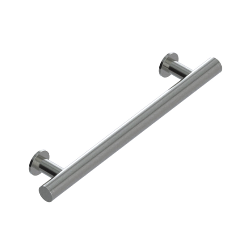Genesis Appliance Pull Handle - Appliance Mount - 6" Brass/Satin Nickel