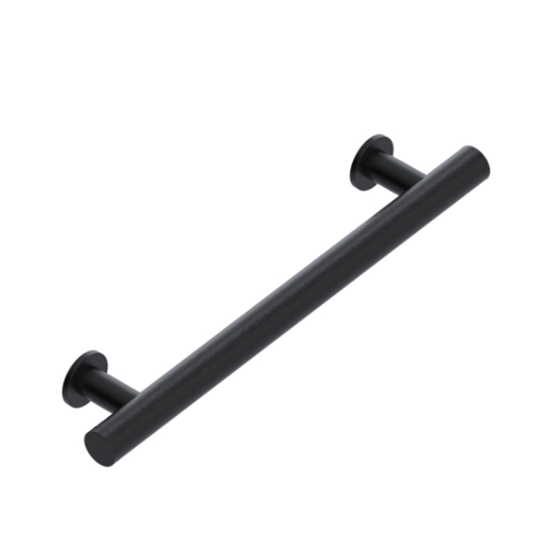 Genesis Appliance Pull Handle - Appliance Mount - 8" Brass/Matt Black