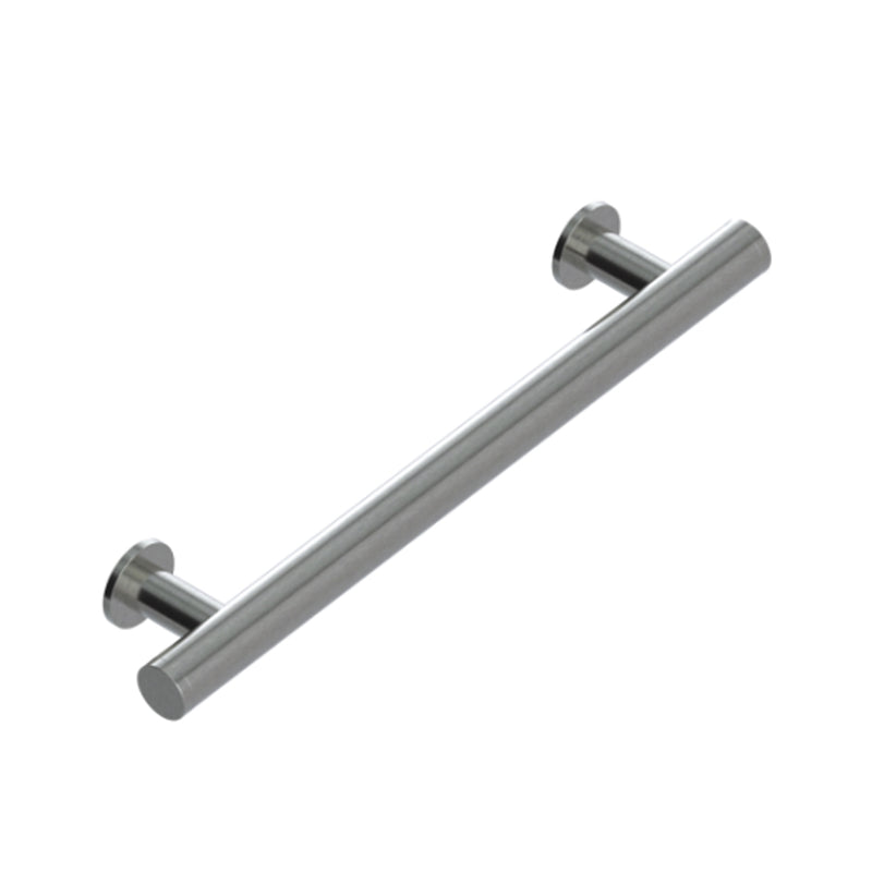 Genesis Appliance Pull Handle - Appliance Mount - 8" Brass/Satin Nickel