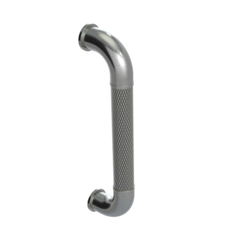 H2O Appliance Pull Handle - Appliance Mount - 8" Brass/Satin Nickel