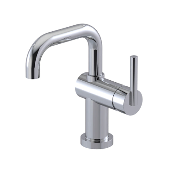 Genesis Bathroom Faucet - Single Hole - 9" Brass/Polished Chrome