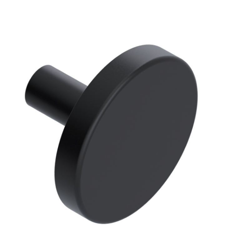 Genesis Cabinet Knob - Cabinet Mount - 2" Brass/Matt Black