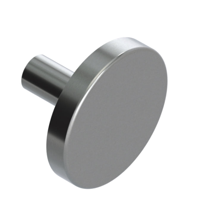 Genesis Cabinet Knob - Cabinet Mount - 2" Brass/Satin Nickel