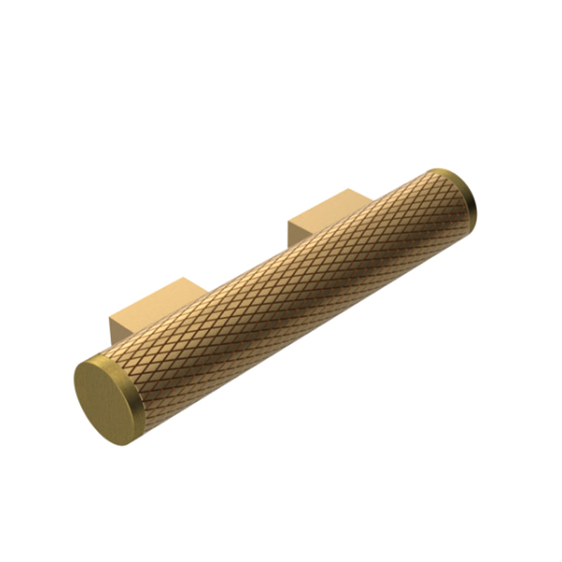 H2O Cabinet Pull Handle - Cabinet Mount - 6" Brass/Satin Gold/Matt Antique Brass