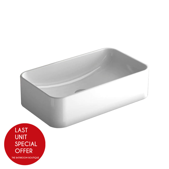 Sensacion Vessel Bathroom Sink - Over Mount - 20" Porcelain/White - Last Unit Special Offer
