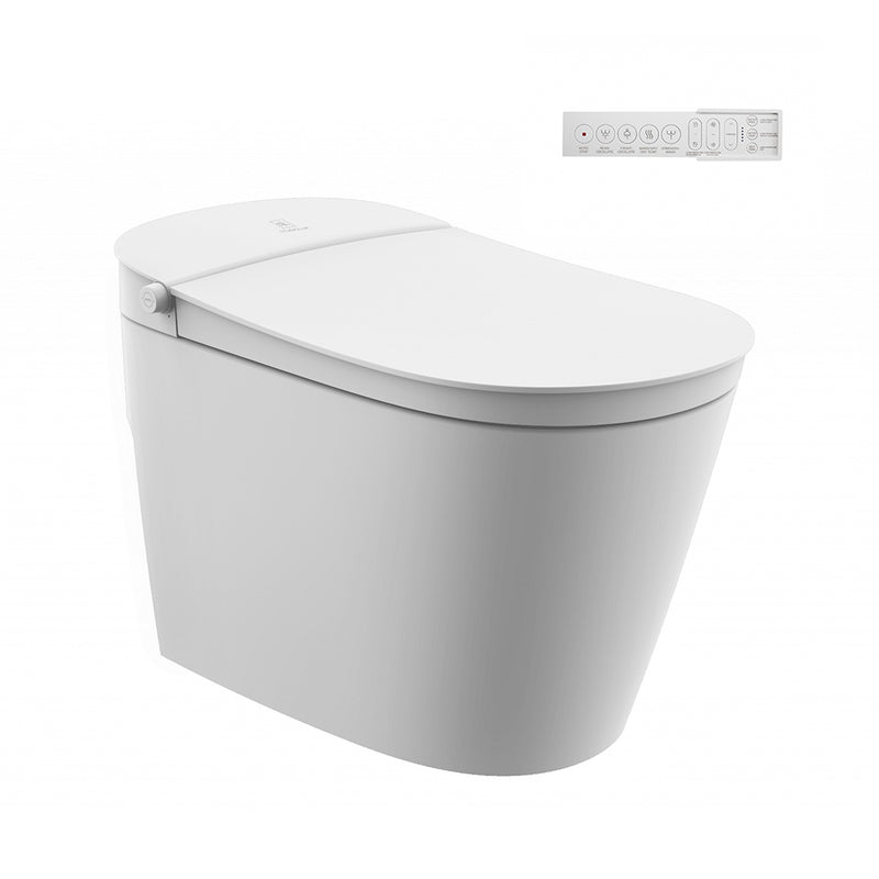 Sli 5400 Elongated Smart Toilets - Floor Mount - 17" Vitreous China/White
