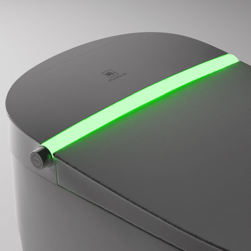 Sli 5400 Elongated Smart Toilets - Floor Mount - 17" Vitreous China/White