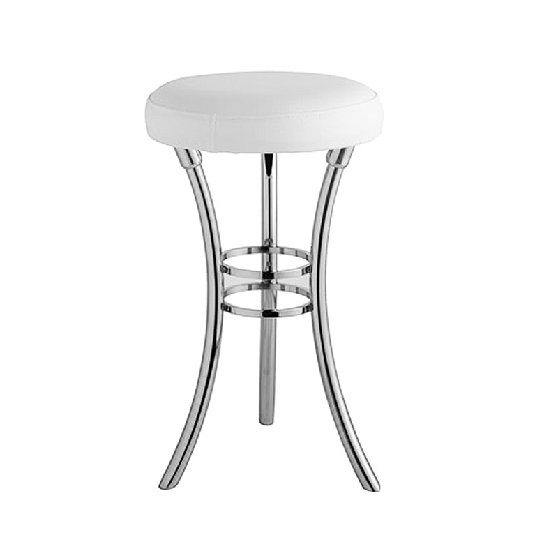 Universal Bathroom Seat - Free Standing - 12" Brass/Polished Chrome/White