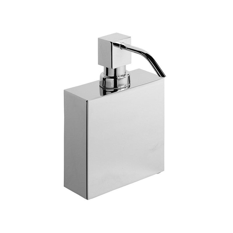 Universal Soap Dispenser - Free Standing - 4" Brass/Polished Chrome (Final Sale)
