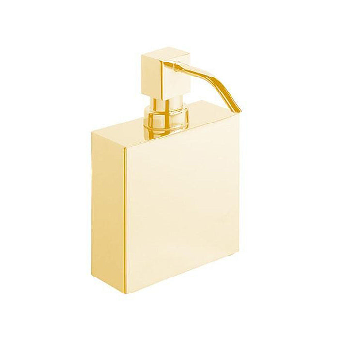 Universal Soap Dispenser - Free Standing - 4" Brass/Gold - Last Unit Special Offer