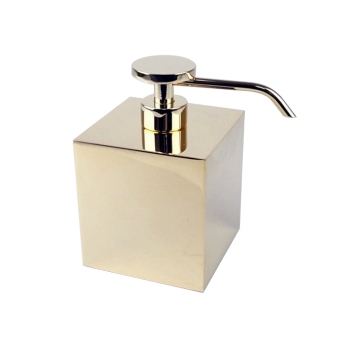 Universal Soap Dispenser - Free Standing - 6" Brass/Polished Nickel