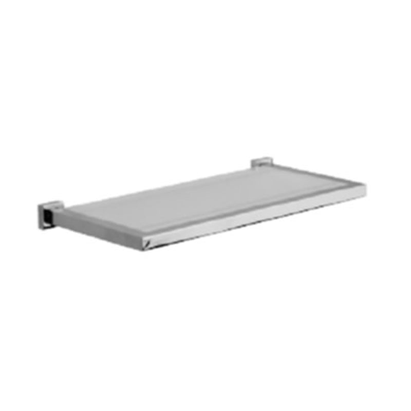 Trazo Shower Shelf - Wall Mount - 12" Brass/Polished Chrome