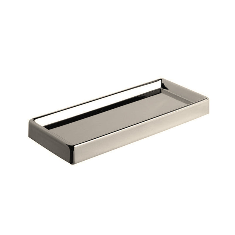 Universal Tray - Free Standing - 10" Brass/Satin Nickel