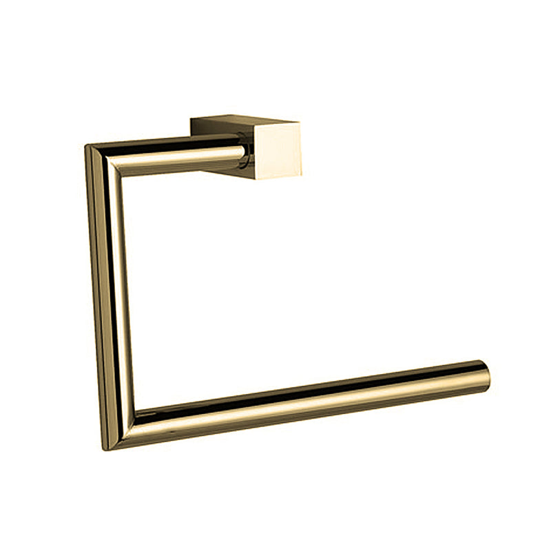 Mix Towel Ring - Wall Mount - 8" Brass/Gold