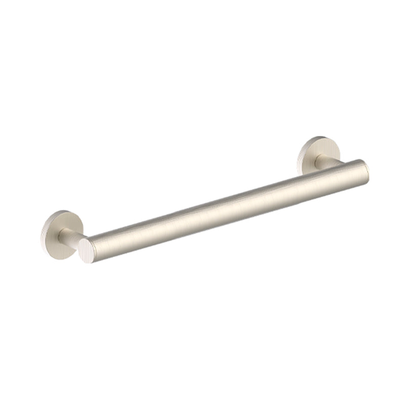 Series 1 Round Grab Bar - Wall Mount - 24" Zinc/Stainless Steel/Brushed Nickel