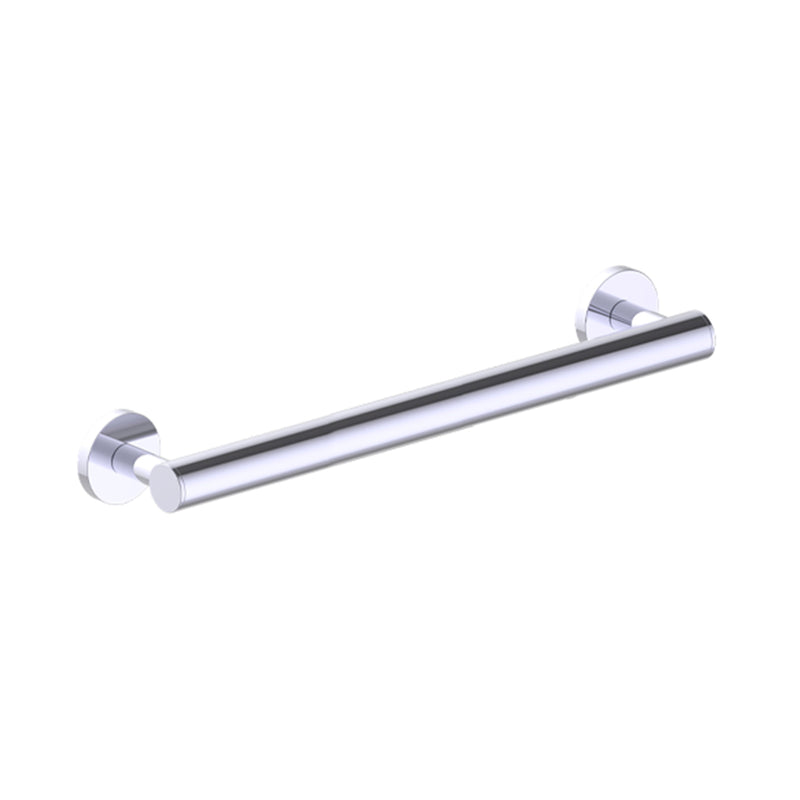 Series 1 Round Grab Bar - Wall Mount - 36" Zinc/Stainless Steel/Polished Chrome