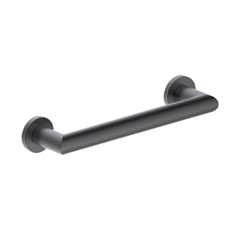 Series 2 Round Grab Bar - Wall Mount - 18" Zinc/Stainless Steel/Matt Black