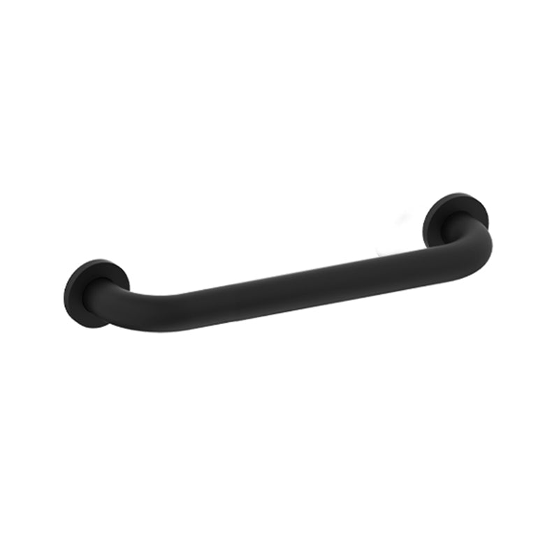 Series 4 Round Grab Bar - Wall Mount - 24" Zinc/Stainless Steel/Matt Black
