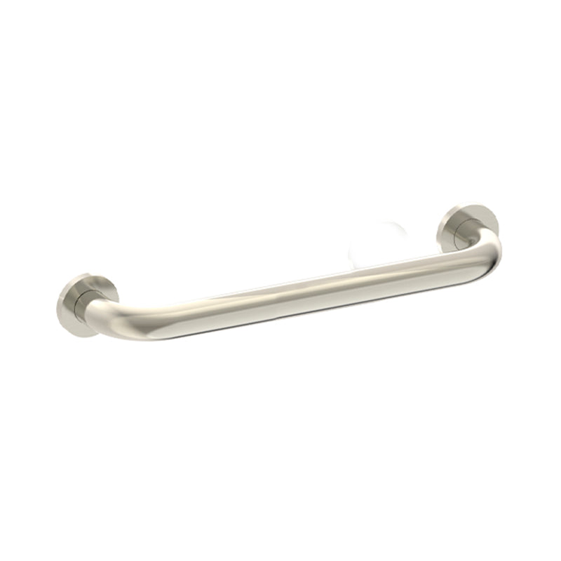 Series 4 Round Grab Bar - Wall Mount - 36" Zinc/Stainless Steel/Brushed Nickel