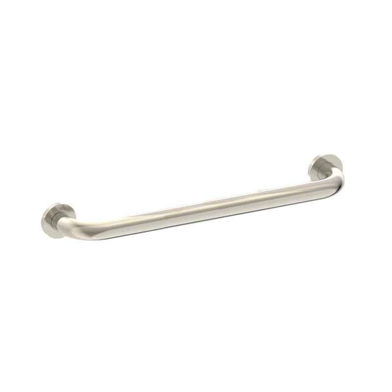 Series 4 Round Grab Bar - Wall Mount - 42" Zinc/Stainless Steel/Brushed Nickel