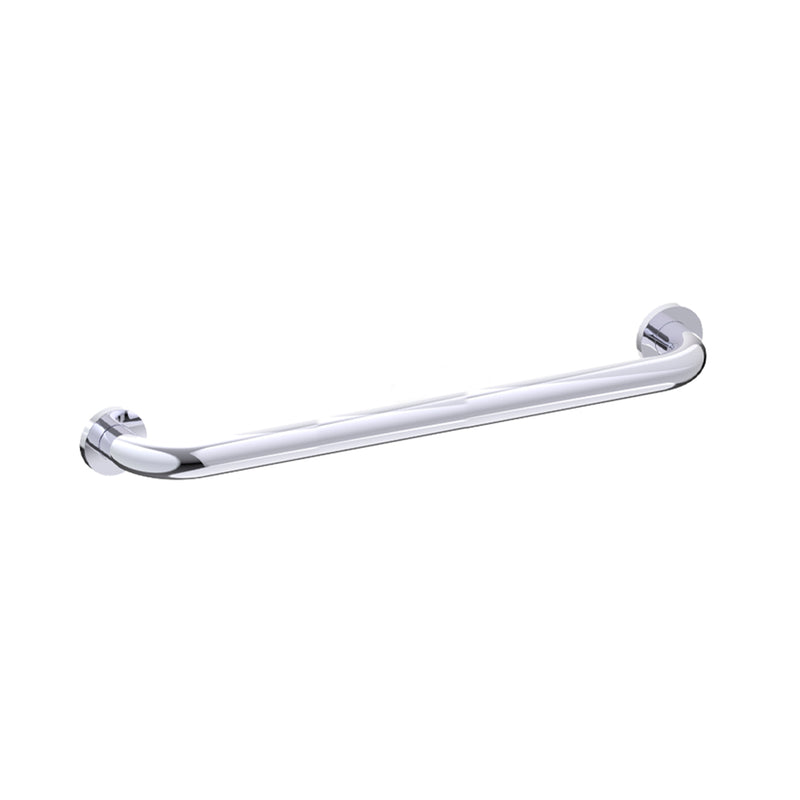 Series 4 Round Grab Bar - Wall Mount - 42" Zinc/Stainless Steel/Polished Chrome